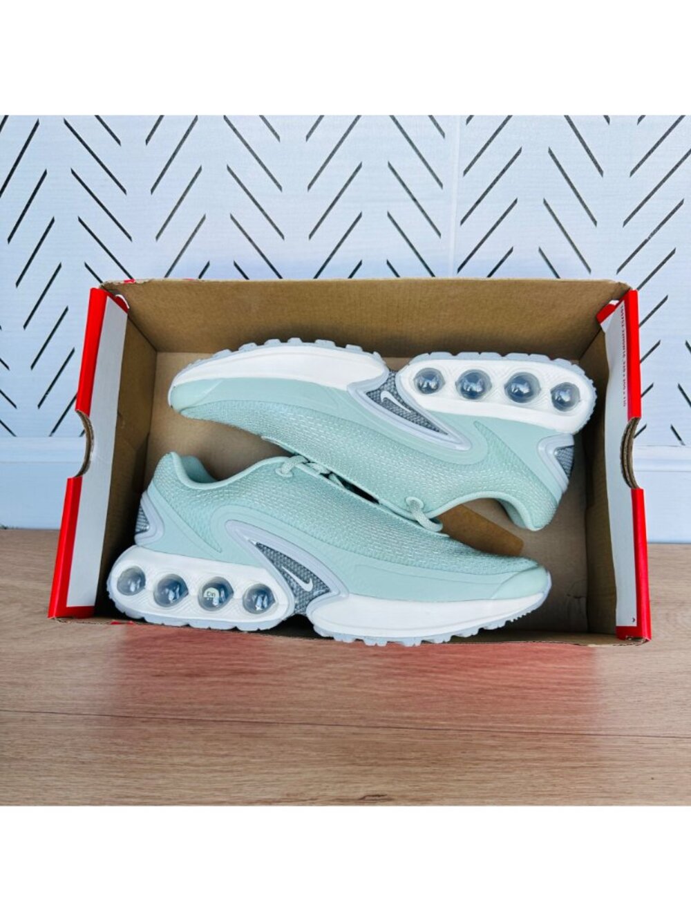 ✨Nike Air Max DN SE Seafoam Size 9 Women's Shoes Sneakers Mint Green HJ9636-001✨ - Picture 7 of 11
